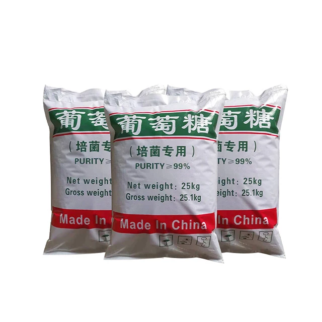 CAS 50-99-7 Glucosa anhidra monohidratada dextrosa